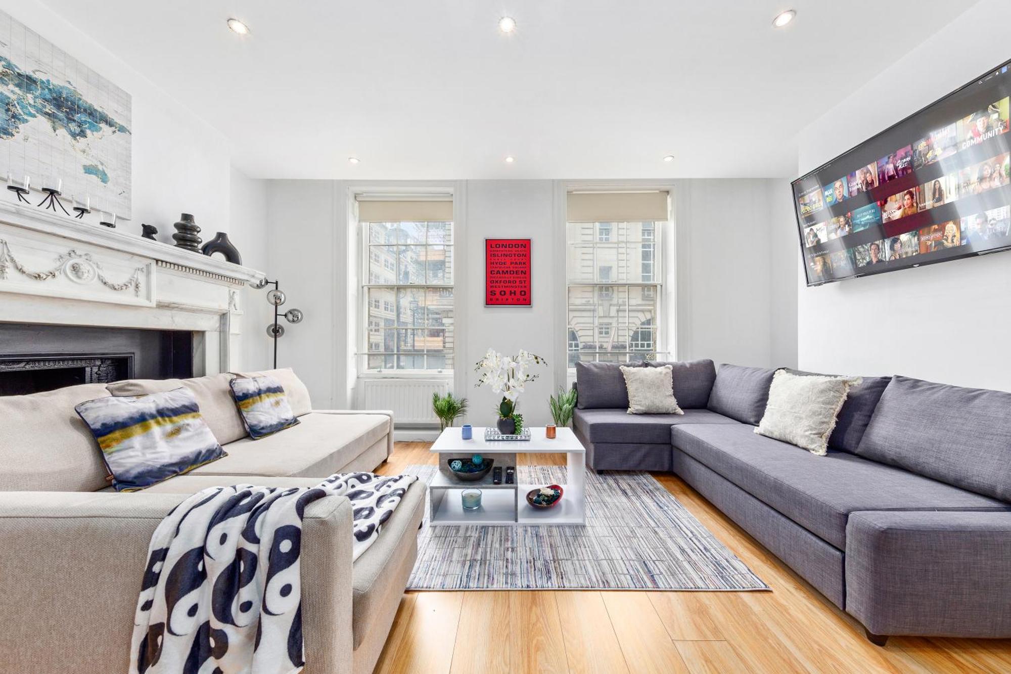 3-Bedroom Flat In London Sleeps 14 Hy1 외부 사진
